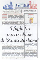 Il foglietto parrocchiale